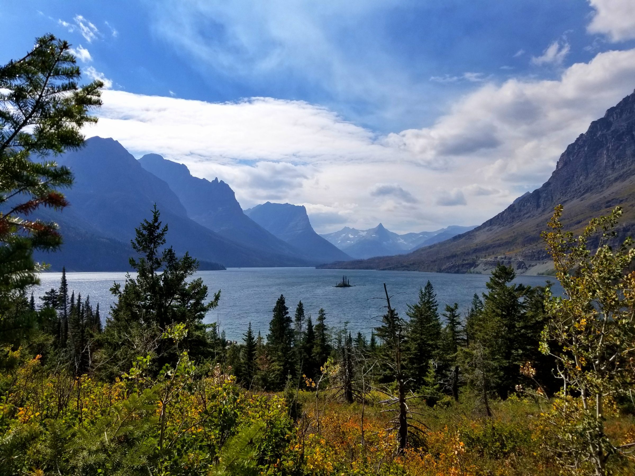 Wild Goose Island Lookout views in Glacier National Park