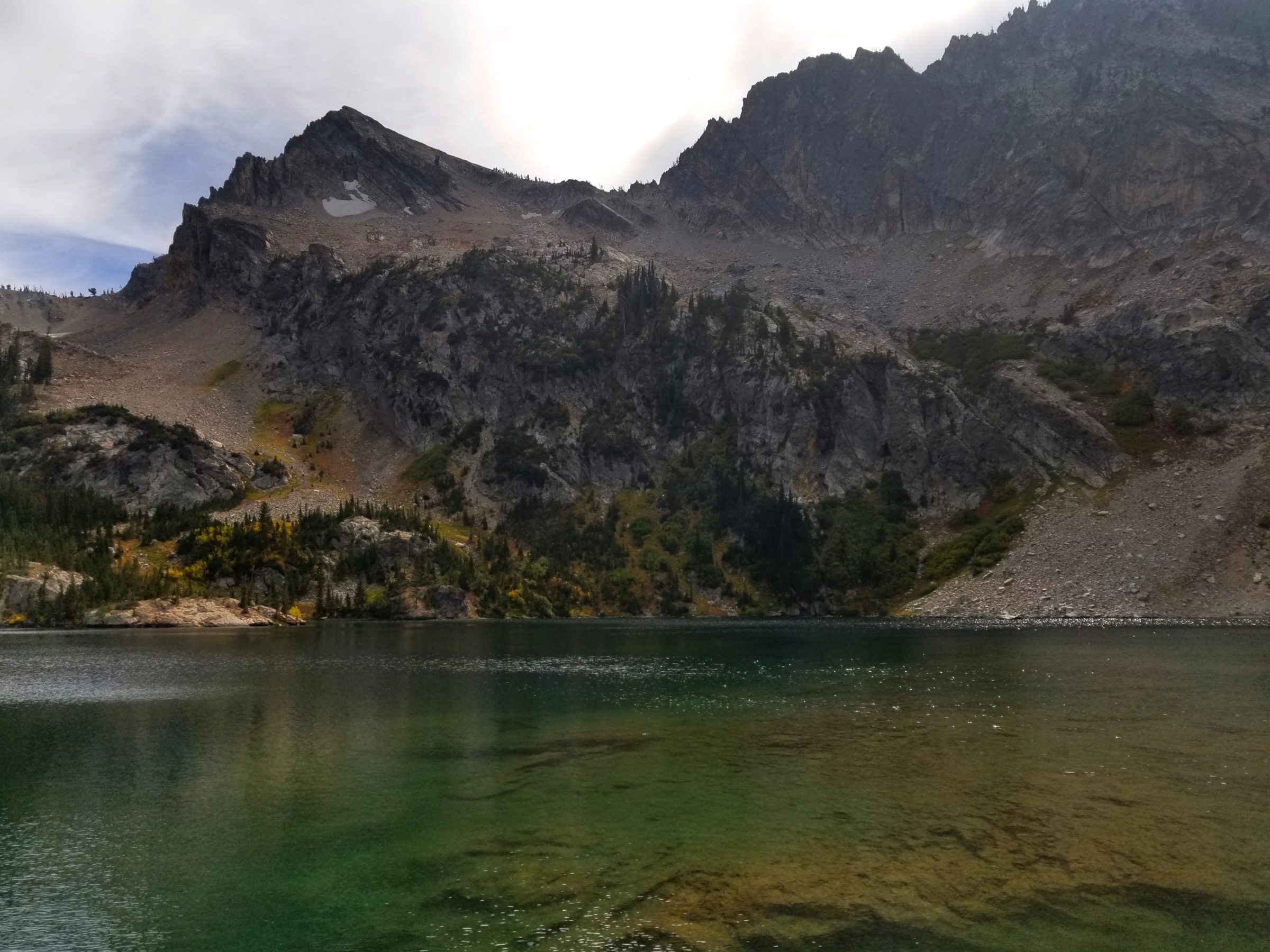 Alpine Lake in the Sawtooth Mountains, Idaho