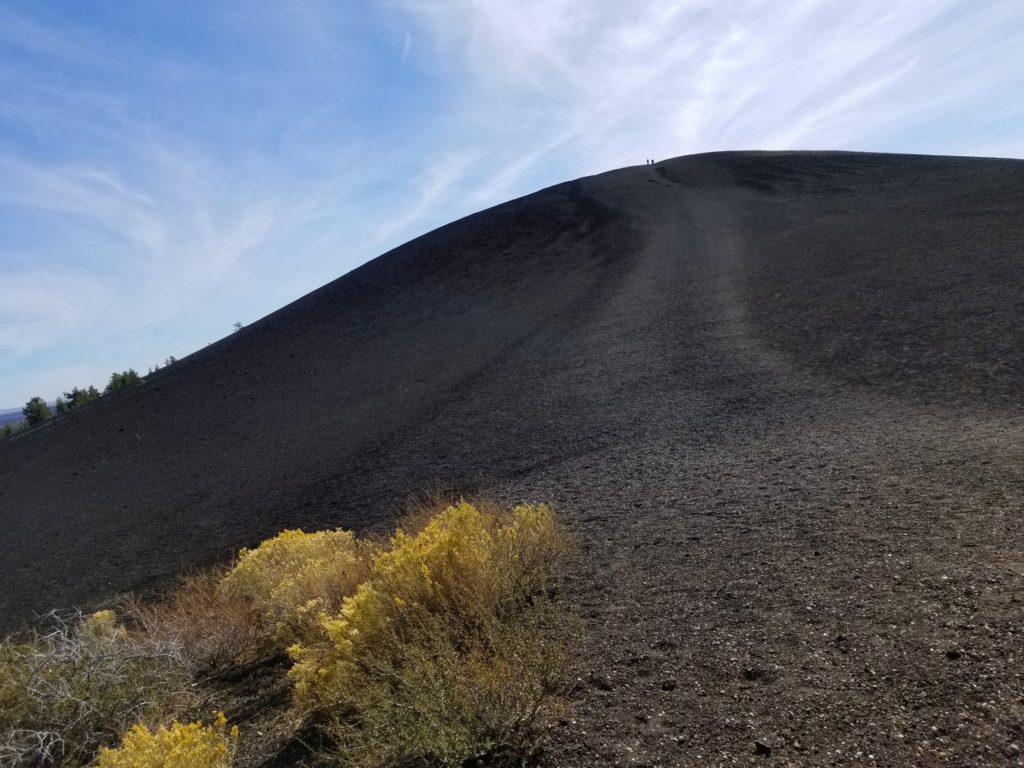 Take a stroll up Inferno Cone where you'll be rewarded with 360-degree views of Craters of the Moon National Monument.