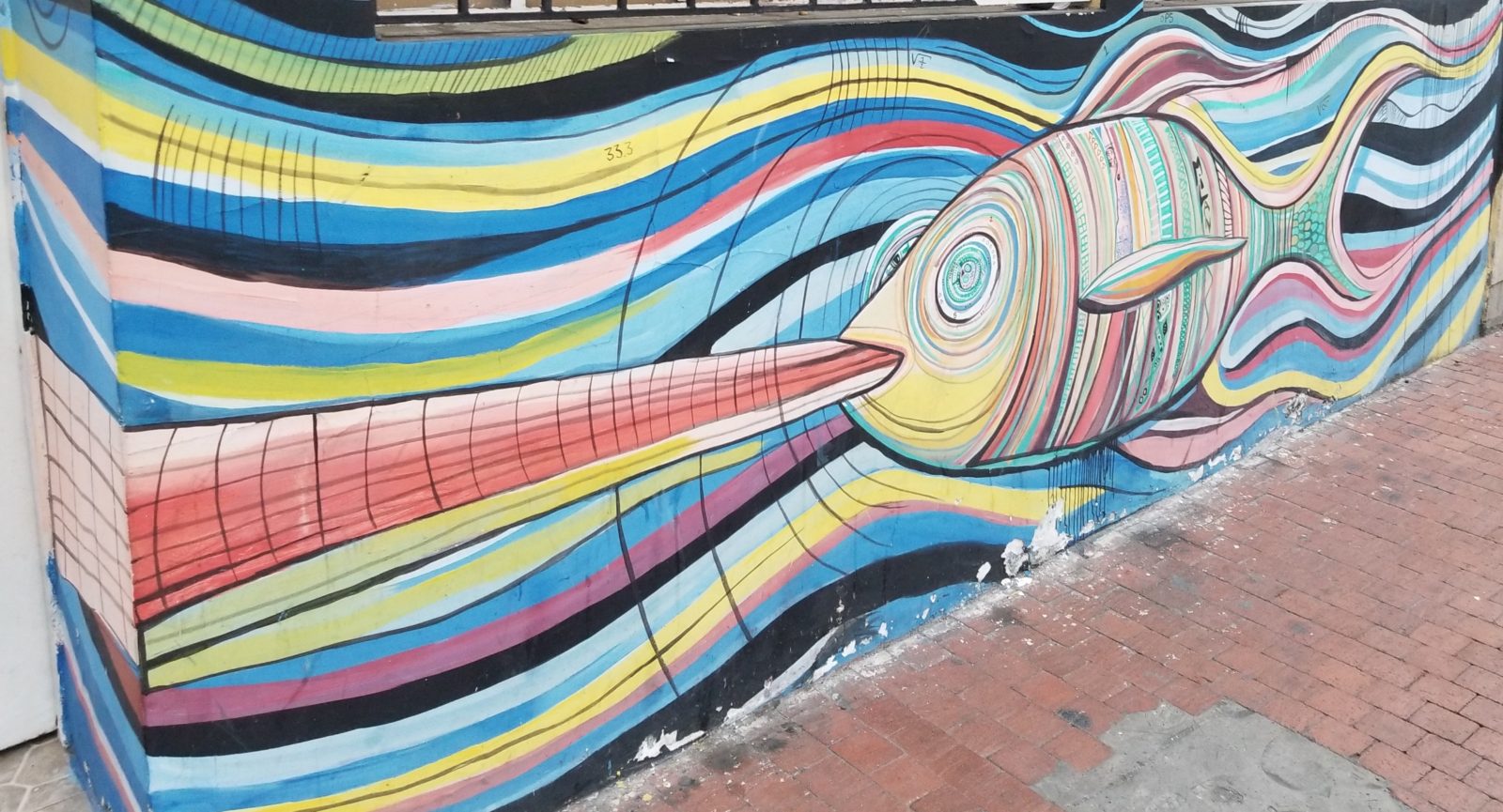 Graffiti on the streets of Bogota