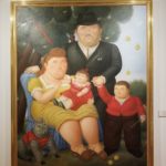 Family painting at the Botero Museum