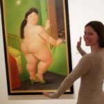 We loved the nude and more risqué paintings in the Botero Museum.