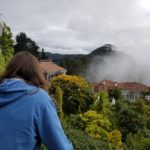 Jimmy admiring views of Monserrate over Bogota