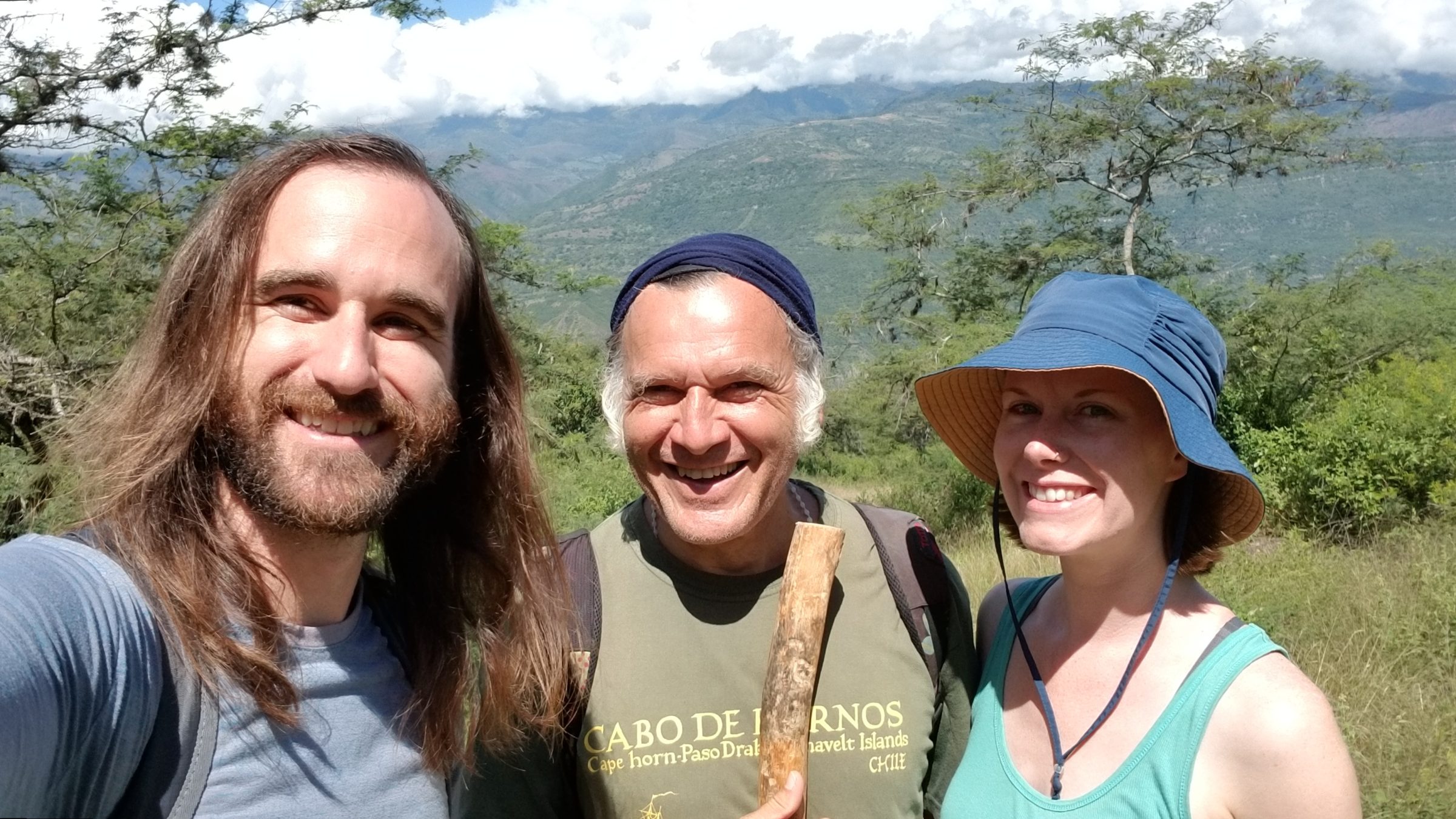 Exploring Guane with our friend Colombio