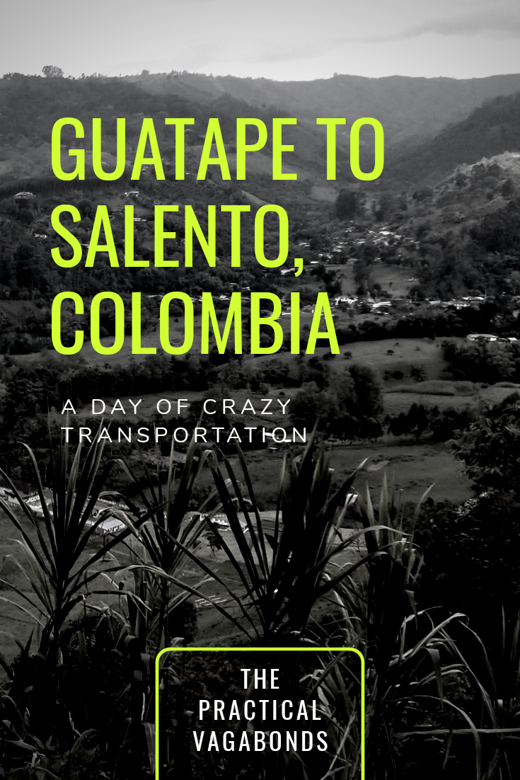 Pin this! Guatape to Salento Transportation