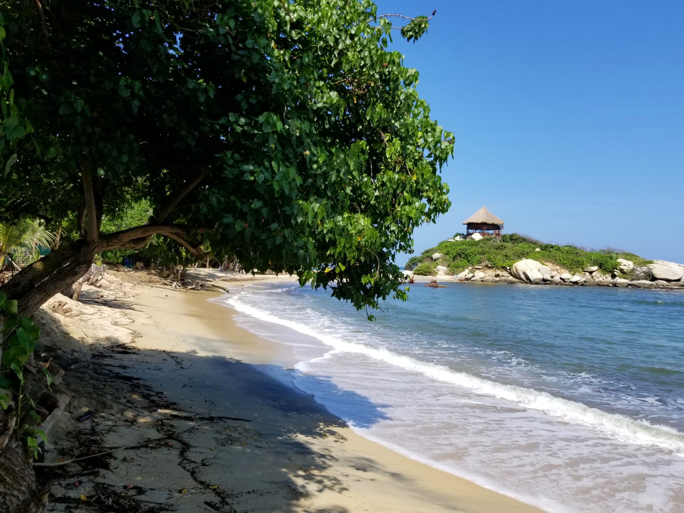 High expectations because of this and other views in Tayrona National Park.