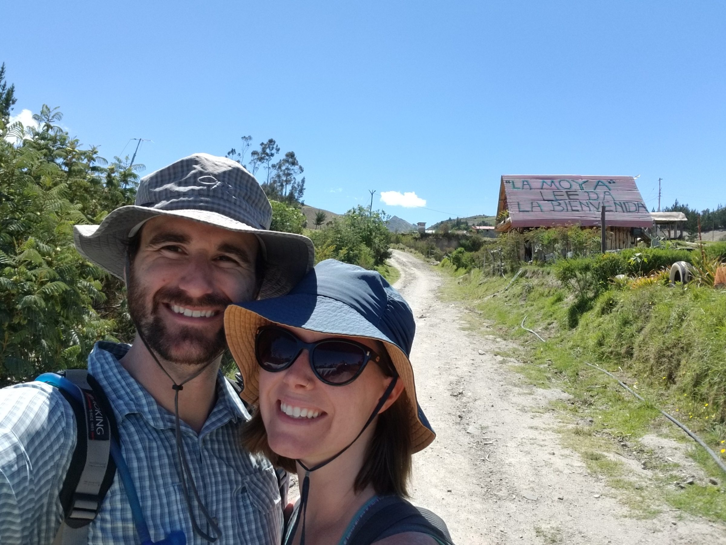 Are we there yet? Hiking to Quilotoa