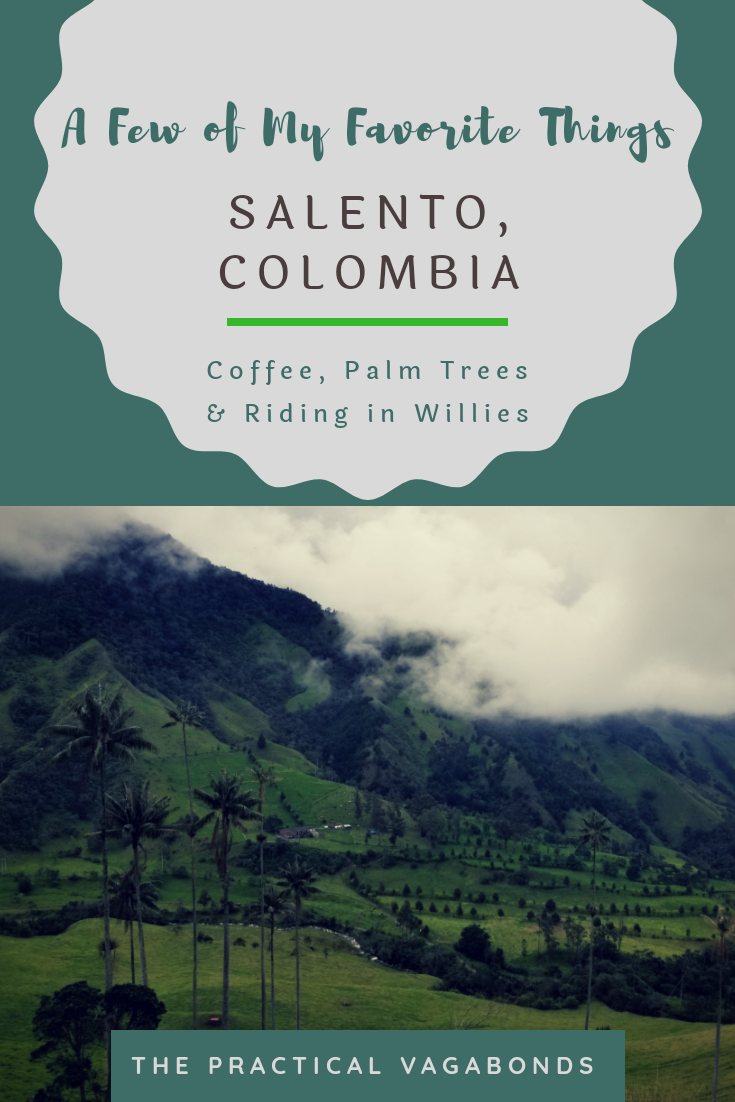 Visit the world's tallest palm trees, coffee farms and more in Salento, Colombia! #salento #colombiatravel #colombia #southamericatravel #southamerica